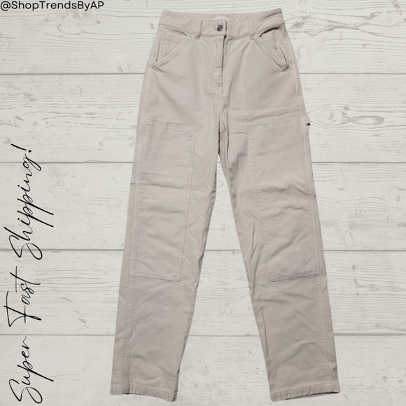 Aritzia Wilfred Free Straight Leg Cargo Pants - Picture 1 of 7
